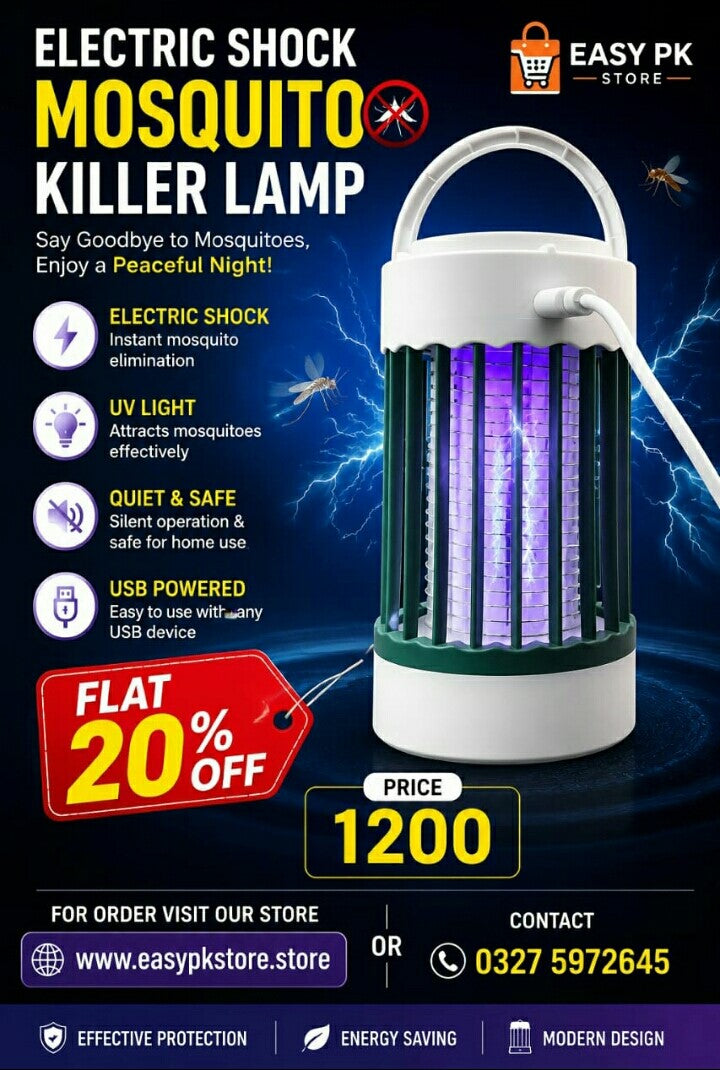 Rechargeable Mosquito Killer Lamp