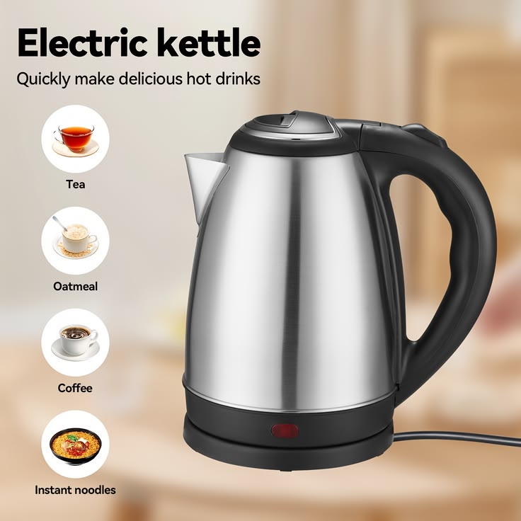 Electric Kettle  Stainless Steel  Kettle