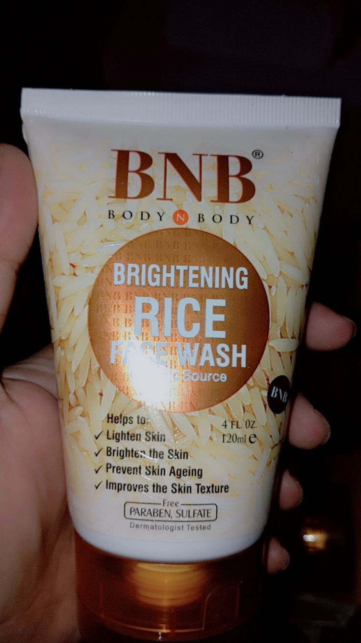 BNB brightening Rice face wash