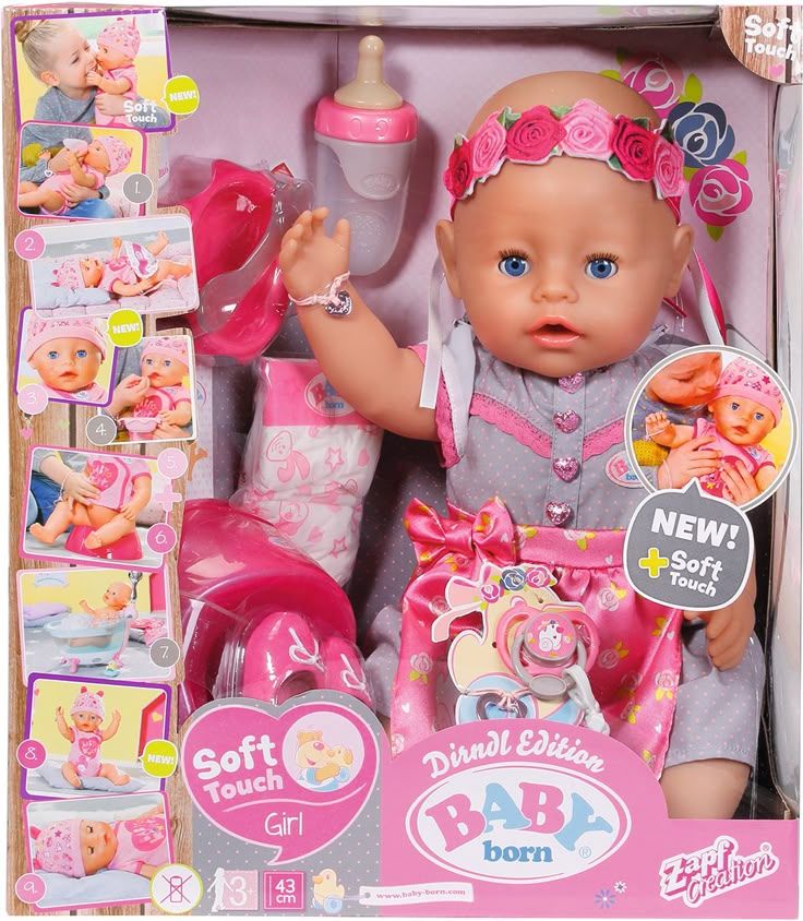 Baby Alive Magical Mixer Baby Doll Strawberry Shake with Blender Accessories, Drinks, Wets, Eats, Blonde Hair Toy for Kids Ages 3 and Up