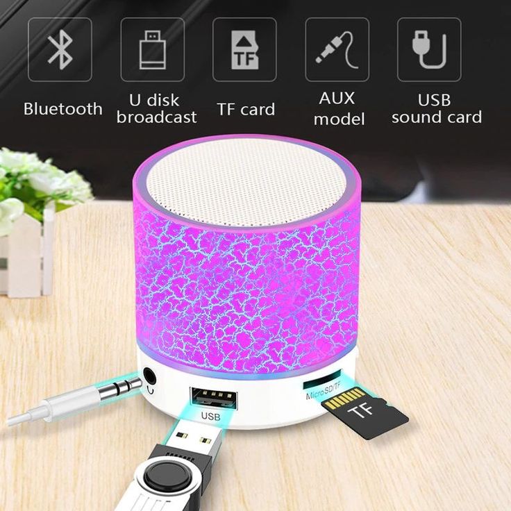 Vividcraft Pink Small Crack Bluetooth Speaker