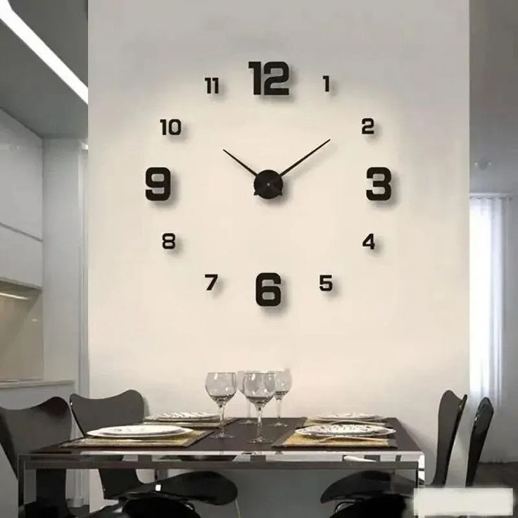 Decor Wall Clock Kit: Craft Your Timepiece - Stylish, Personalized, and Easy-to-Assemble