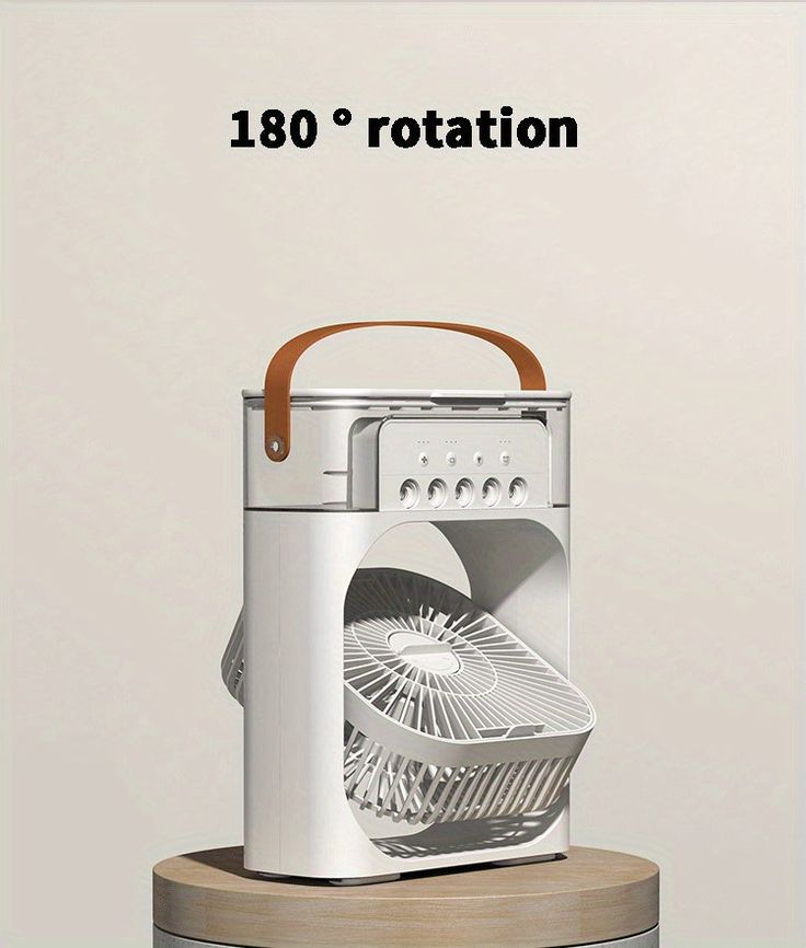 Portable Air Cooler &amp; Humidifier – 3 Speed Cooling Fan
