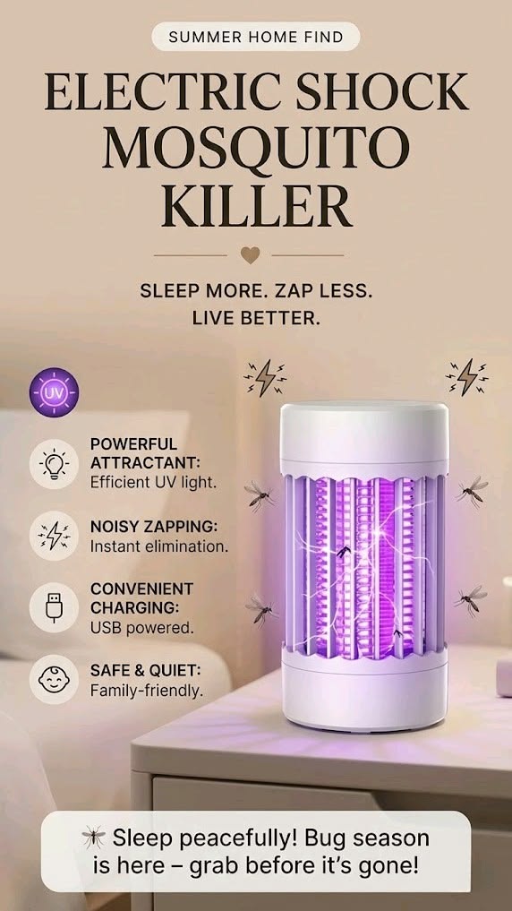 Rechargeable Mosquito Killer Lamp