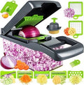 12 In 1 Manual Vegetable Chopper Kitchen Gadgets Food Chopper