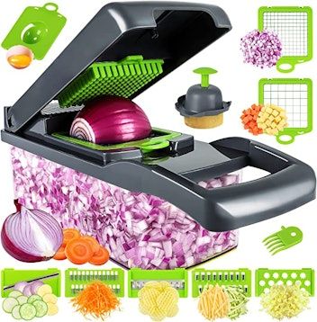12 In 1 Manual Vegetable Chopper Kitchen Gadgets Food Chopper