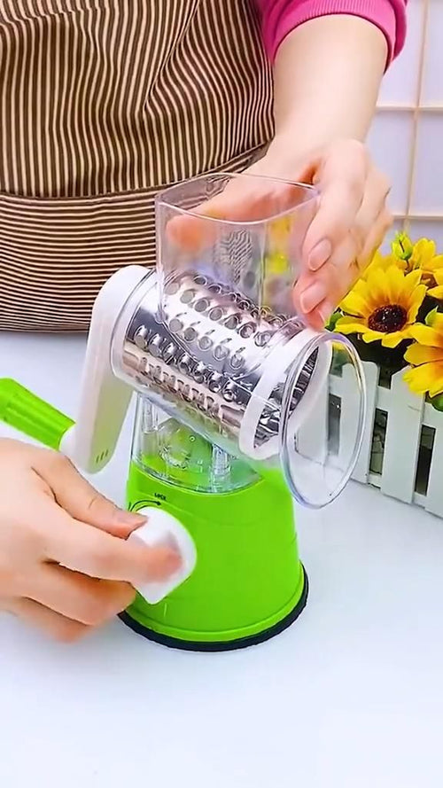 3 in 1 manual vegetable cutter and slicer
