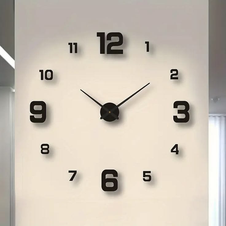 Decor Wall Clock Kit: Craft Your Timepiece - Stylish, Personalized, and Easy-to-Assemble