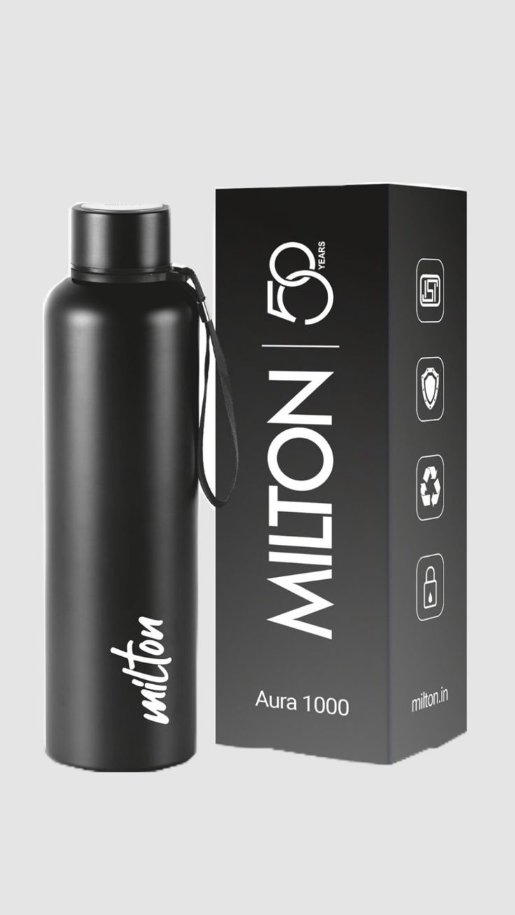 Milton Aura 1000 Thermo-steel Water Bottle